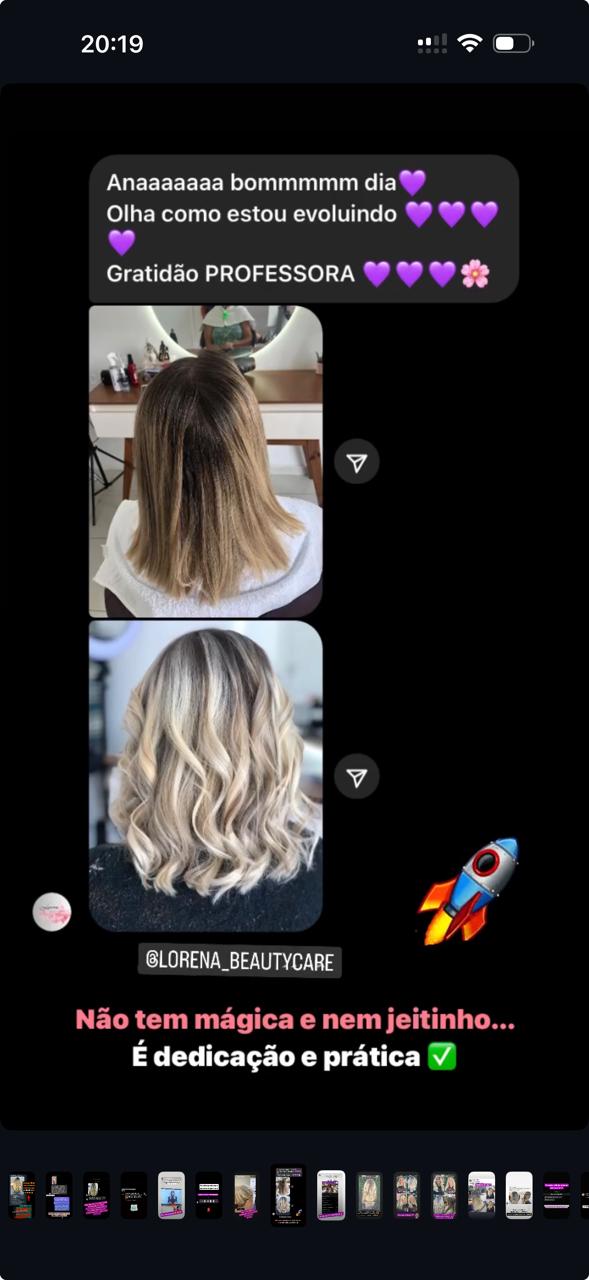 Depoimento Lorena Beauty Care: evoluindo com gratidão à professora