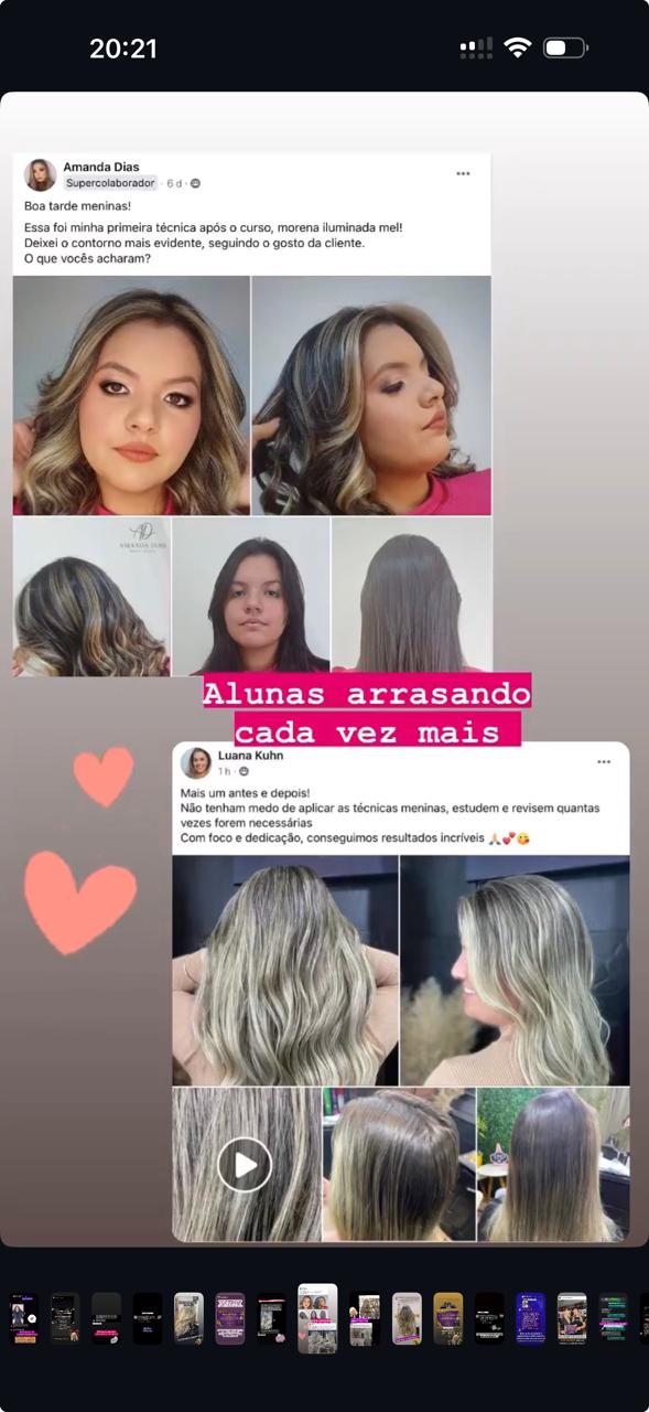 Depoimento Amanda Dias e Luana Kuhn: alunas arrasando com a Morena Iluminada Mel